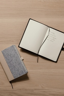Logotrade promotional merchandise image of: VINGA Albon GRS recycled felt notebook