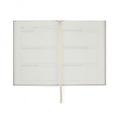 Logotrade promotional items photo of: VINGA Thankfulness GRS recycled paper journal