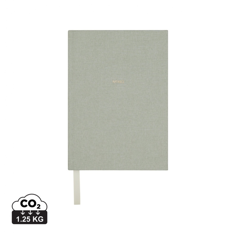 Logotrade promotional product picture of: VINGA Mind GRS recycled paper journal