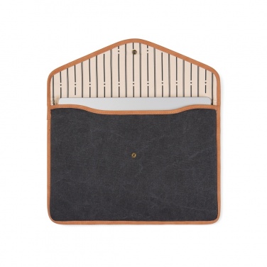 Logotrade advertising product image of: VINGA Bosler GRS recycled canvas 14" laptop sleeve