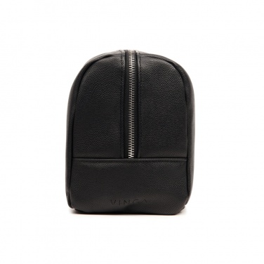 Logo trade promotional giveaway photo of: VINGA Bermond RCS recycled PU toiletry bag
