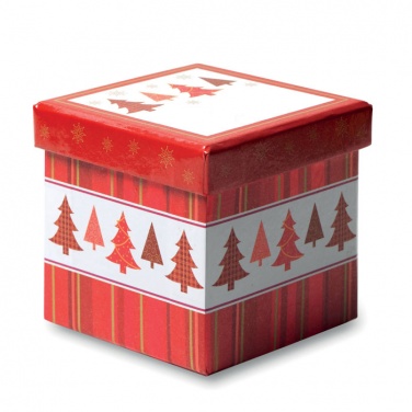 Logo trade promotional items picture of: Christmas bauble in gift box