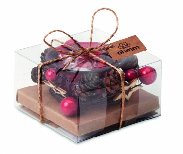 Logotrade promotional giveaway picture of: Christmas candle holder