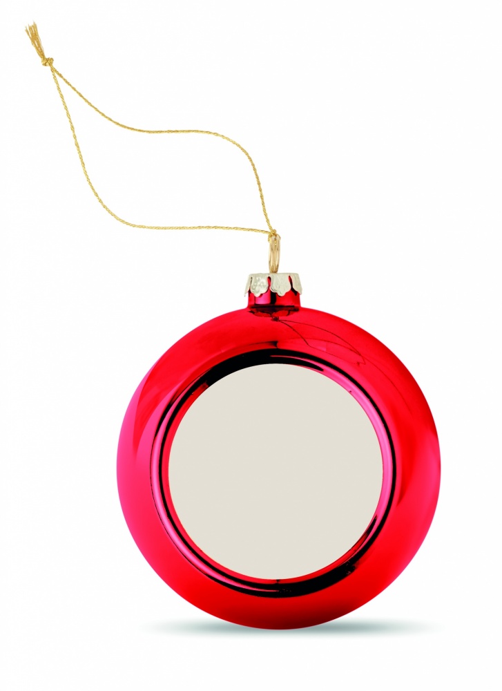 Logotrade promotional item image of: Christmas ball for sublimation