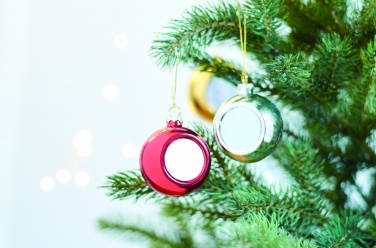 Logo trade advertising product photo of: Christmas ball for sublimation