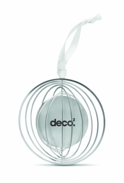 Logo trade promotional gift photo of: Circle decoration with ribbon