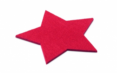 Logotrade promotional merchandise image of: RPET 4 felt coaster set