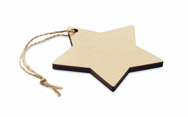 Logotrade advertising product picture of: Christmas ornament star