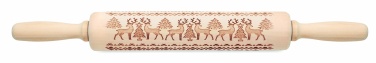 Logotrade promotional merchandise photo of: Christmas pastry wooden rolling