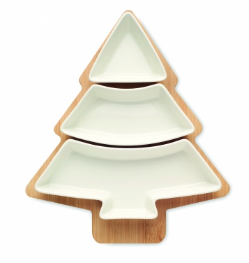 Logotrade advertising product image of: Christmas tree serving tray