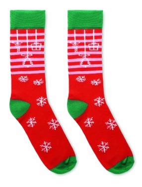 Logotrade promotional product image of: Pair of Christmas socks L