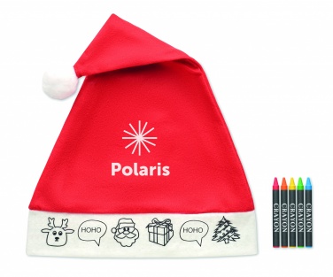 Logotrade promotional item picture of: Kids Santa hat