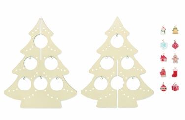 Logotrade promotional products photo of: Wooden Xmas tree decoration