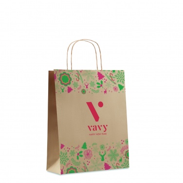 Logo trade advertising products picture of: Gift paper bag medium