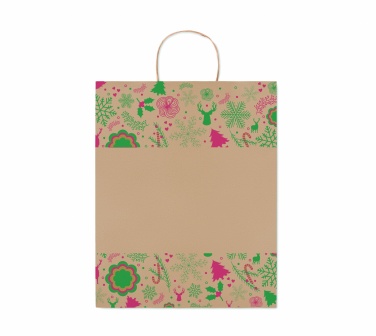 Logo trade advertising products image of: Gift paper bag large