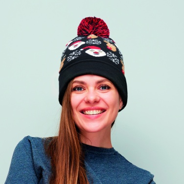 Logotrade corporate gift image of: Christmas knitted beanie