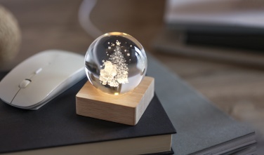 Logotrade corporate gifts photo of: Christmas LED crystal ball
