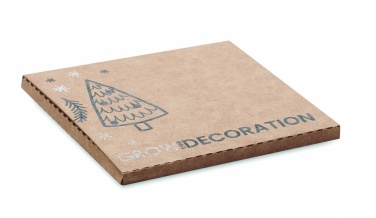 Logo trade promotional products picture of: Wooden bauble shape hanger