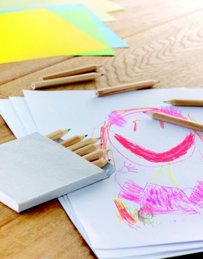 Logotrade promotional gift image of: 12 coloured pencils set