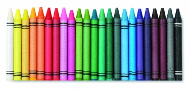 Logo trade promotional merchandise photo of: 30 wax crayons