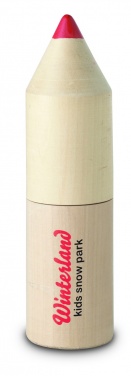 Logo trade promotional products picture of: 12 pencils in wooden box
