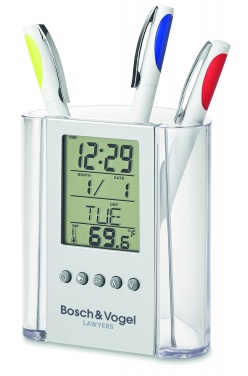 Logotrade promotional merchandise picture of: Pen holder with calendar