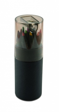 Logotrade promotional merchandise picture of: Black colouring pencils