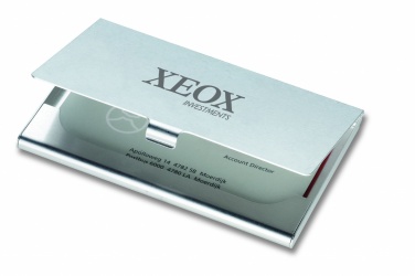 Logo trade promotional product photo of: Aluminium business card holder