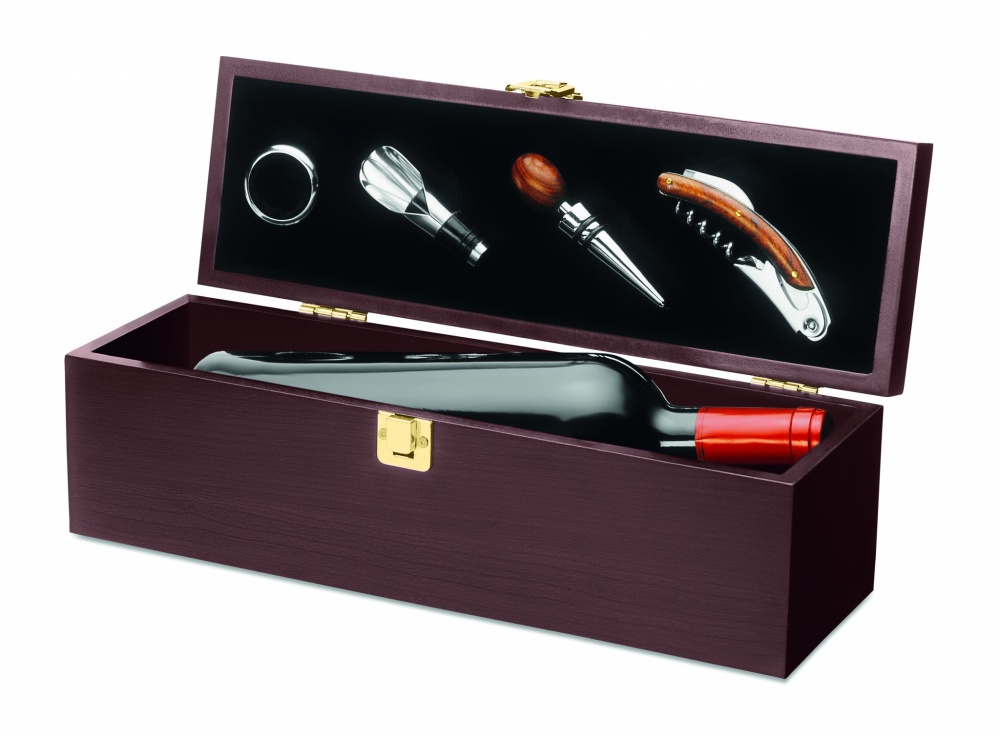 Logotrade promotional merchandise photo of: Wine set in wine box