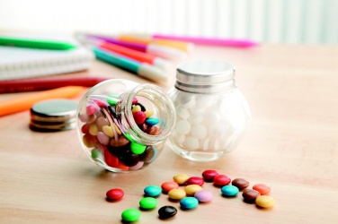 Logo trade promotional items picture of: Chocolates in glass holder