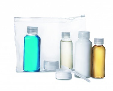 Logo trade promotional products picture of: Travelling pouch with bottles