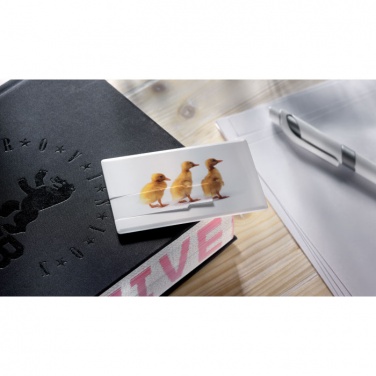 Logo trade promotional merchandise image of: Creditcard. USB flash 4GB
