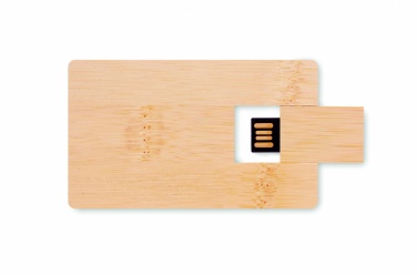 Logo trade corporate gifts picture of: 16GB bamboo casing USB