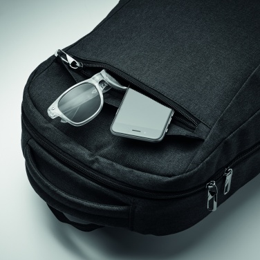 Logotrade promotional merchandise photo of: 600D RPET laptop backpack