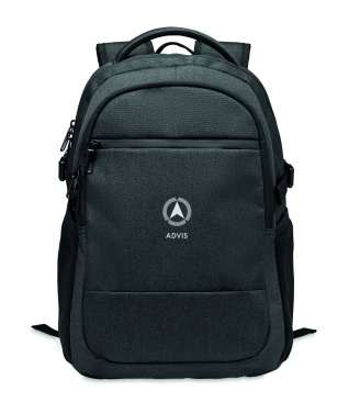 Logo trade corporate gift photo of: 600D RPET laptop backpack