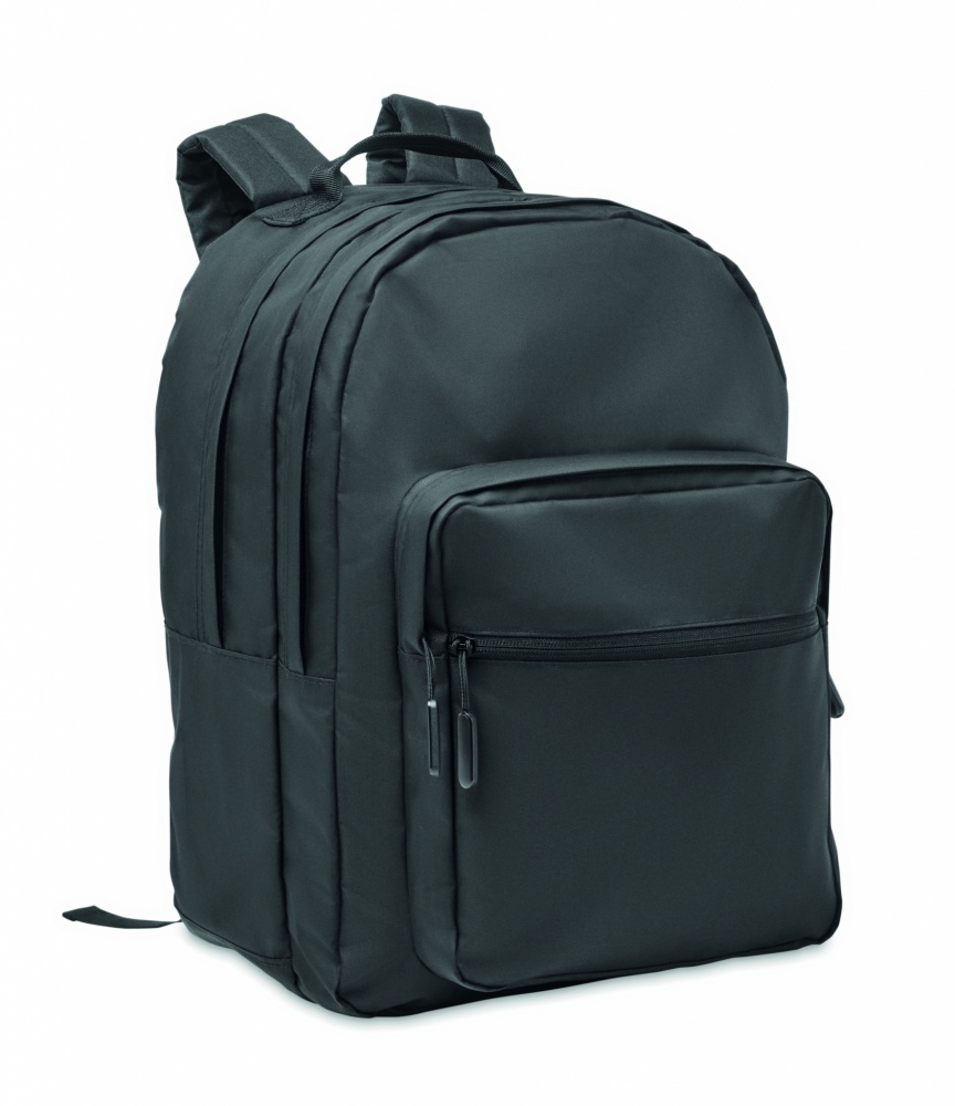 Logo trade promotional items image of: 300D RPET laptop backpack