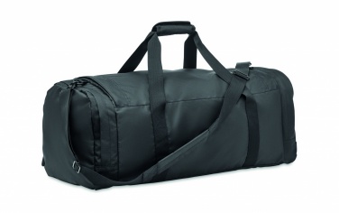 Logo trade promotional giveaway photo of: Large sports bag in 300D RPET