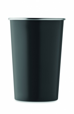 Logo trade corporate gifts image of: Recycled stainless steel cup