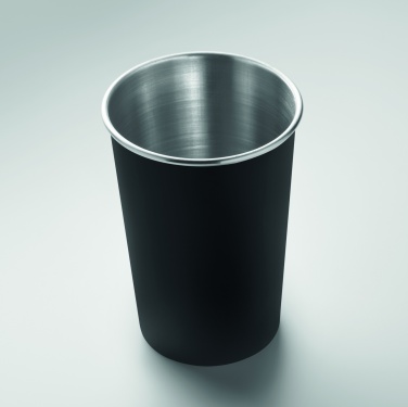 Logo trade promotional giveaways picture of: Recycled stainless steel cup