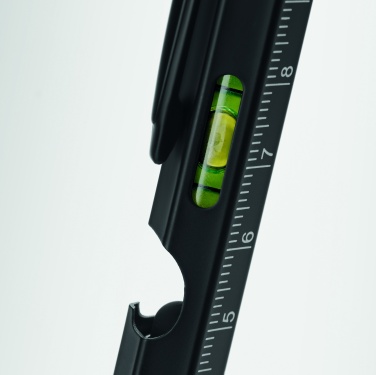 Logo trade promotional items image of: Spirit level pen with ruler