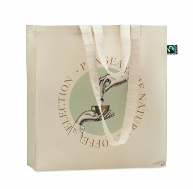 Logo trade corporate gifts image of: Shopping bag Fairtrade