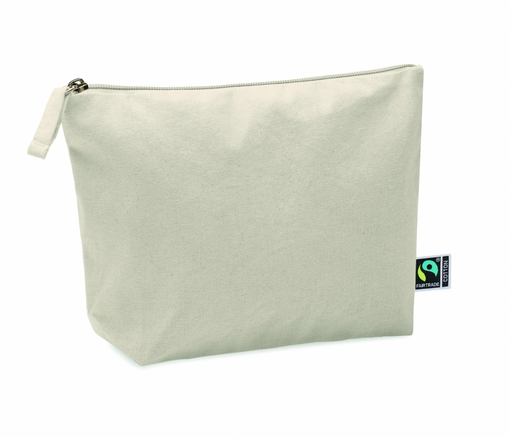 Logo trade promotional items picture of: Cosmetic bag Fairtrade