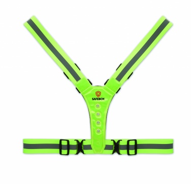 Logotrade advertising product picture of: Reflective body belt with LED