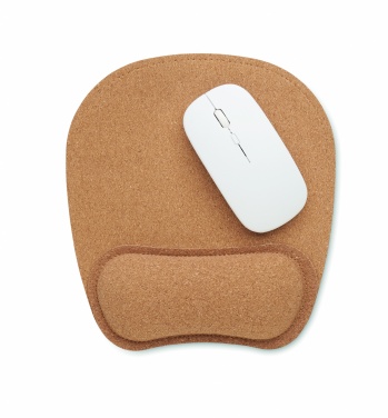 Logotrade promotional product image of: Ergonomic cork mouse mat