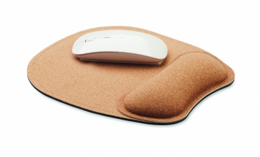 Logo trade promotional gifts image of: Ergonomic cork mouse mat