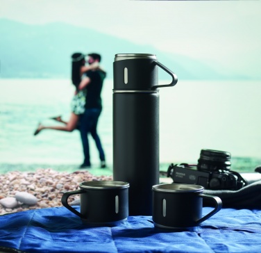 Logotrade promotional giveaway picture of: Double wall bottle and cup set
