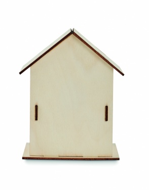 Logo trade corporate gifts image of: DIY wooden bird house kit