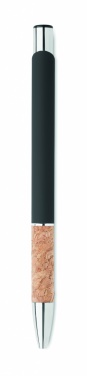 Logotrade promotional merchandise image of: Ballpoint pen made of aluminum with a cork grip