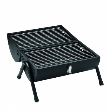 Logo trade promotional gift photo of: Portable barbecue with chimney