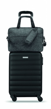Logo trade promotional items image of: 15 inch RPET felt laptop bag